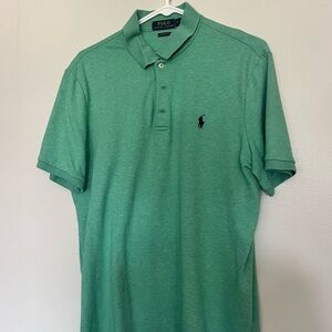 Polo by Ralph Lauren Men's Green Polo Shirt
